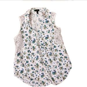 Jessica Simpson Floral Tank